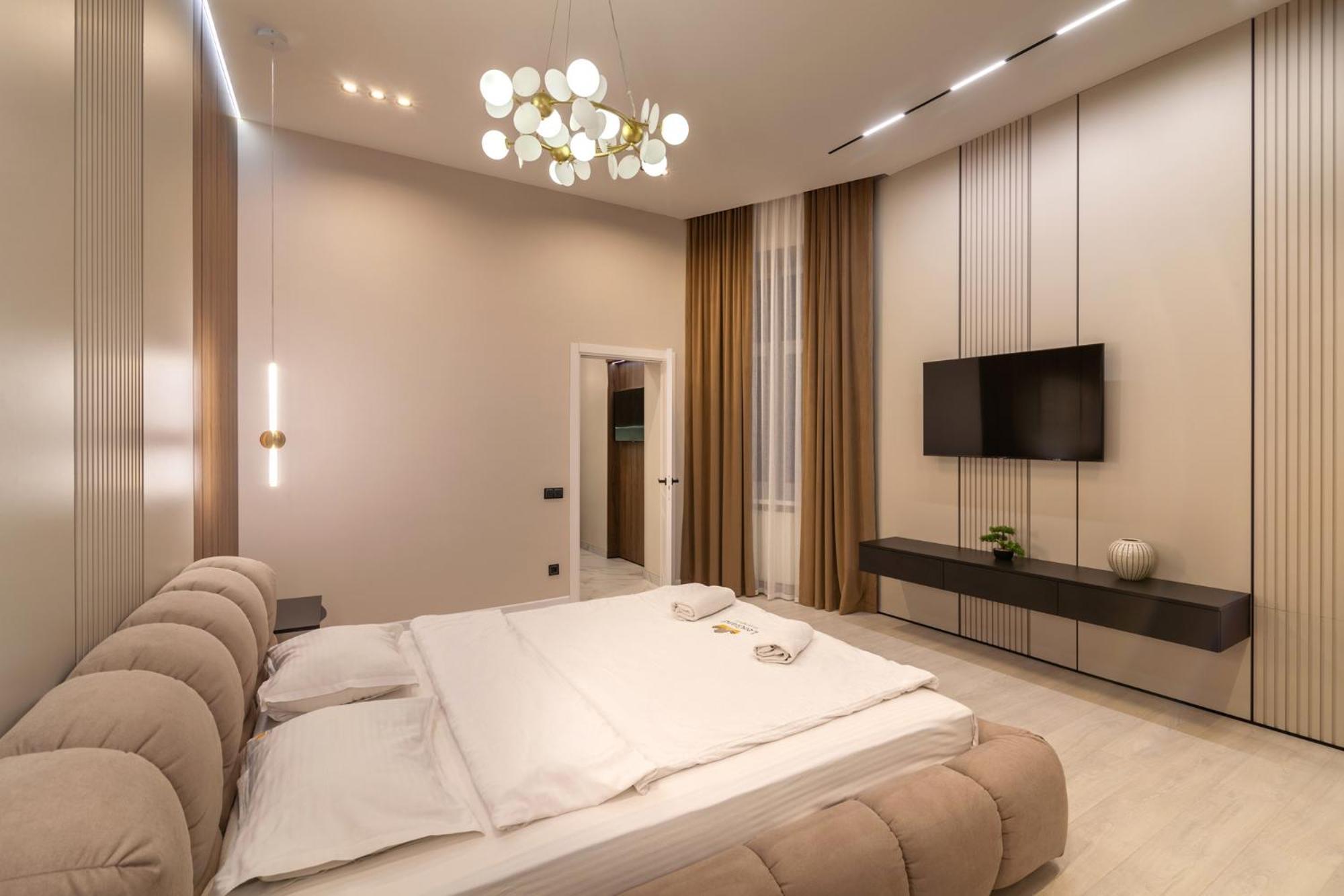 شقة Leogrand Jacuzzi On Malaniuka 2 إلفيف المظهر الخارجي الصورة