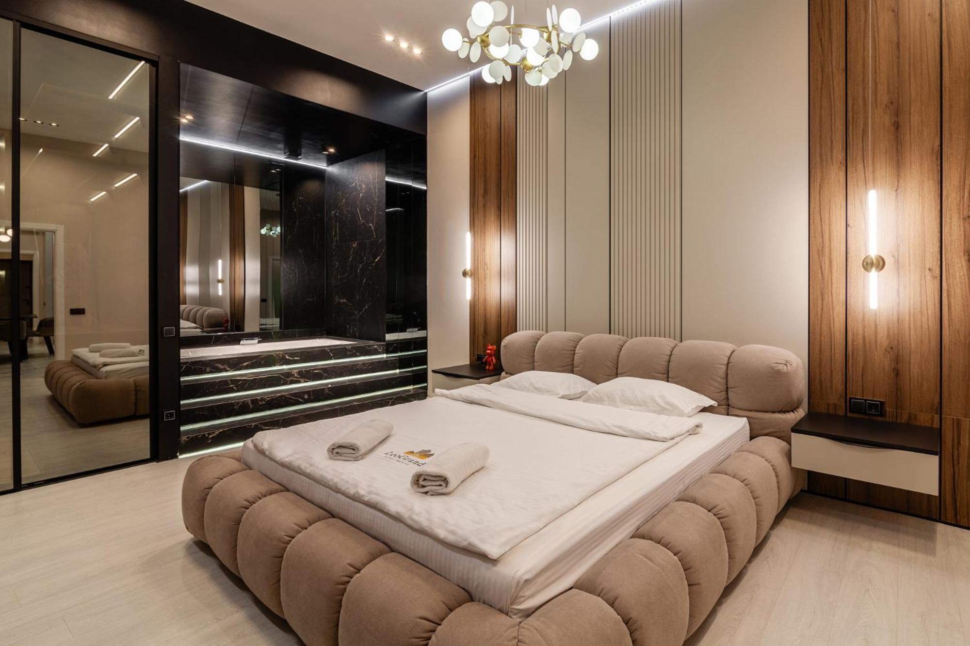 شقة Leogrand Jacuzzi On Malaniuka 2 إلفيف المظهر الخارجي الصورة